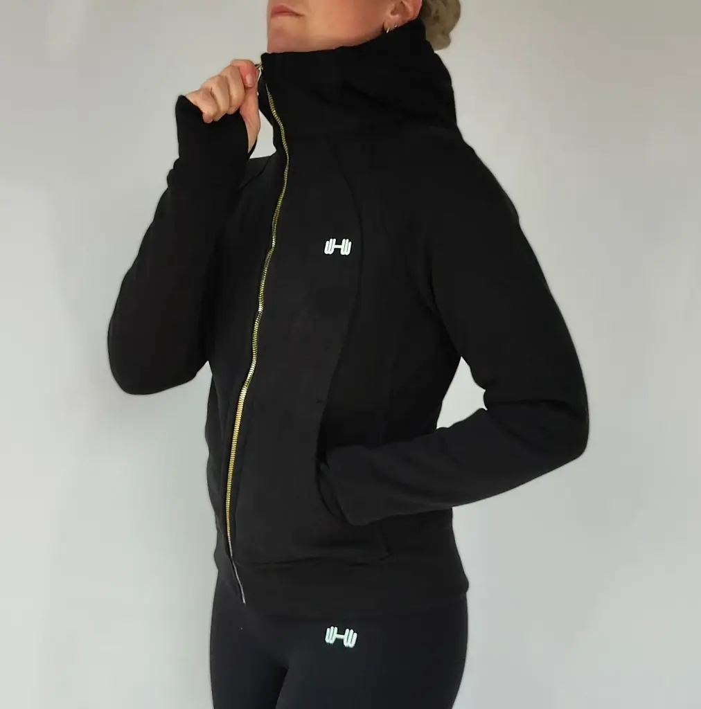 JANE JACKET (S, Zwart)