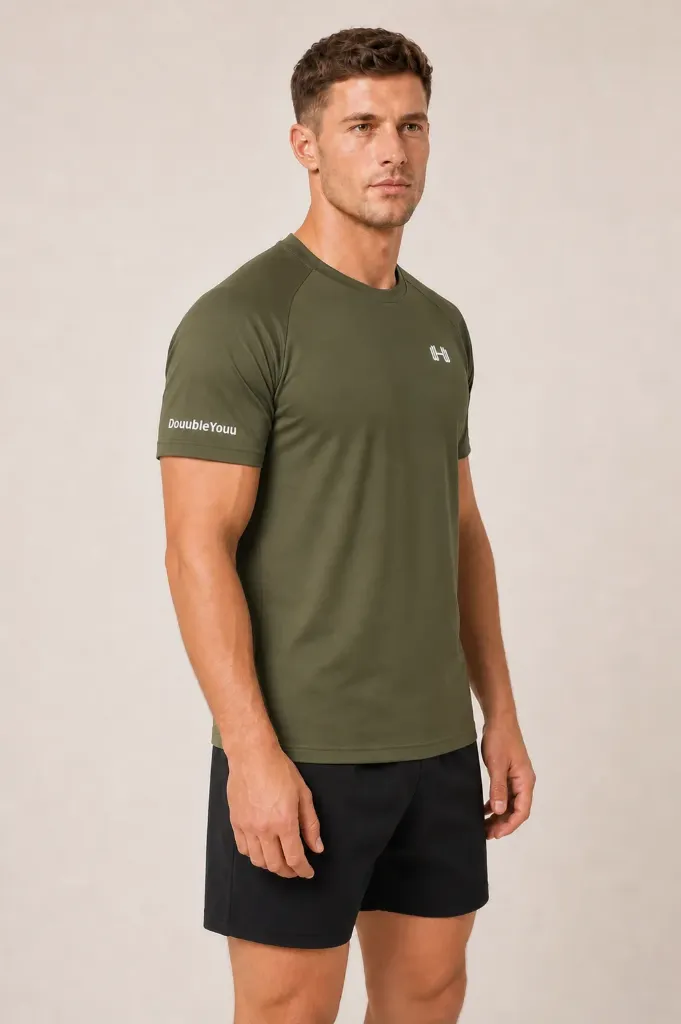 CHAD T-SHIRT (S, Donkergroen)