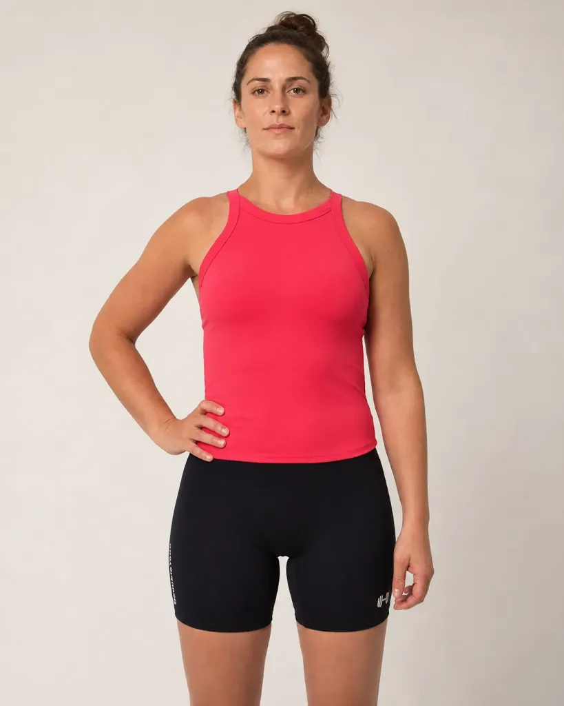 ELLEN TOP (S, Raspberry)